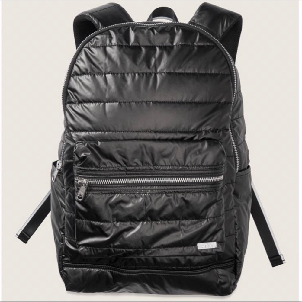 VS Pink Quilted Taffeta Backpack